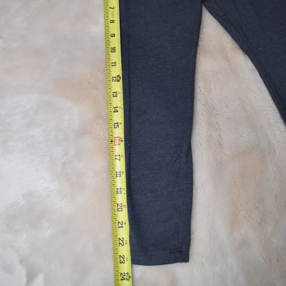 Justice Gray Leggings XS 5/6